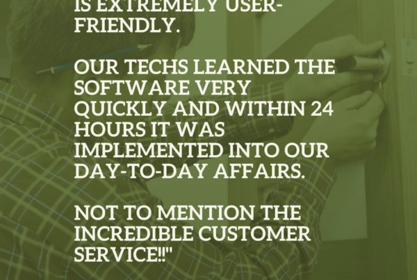 locksmith software testimonial